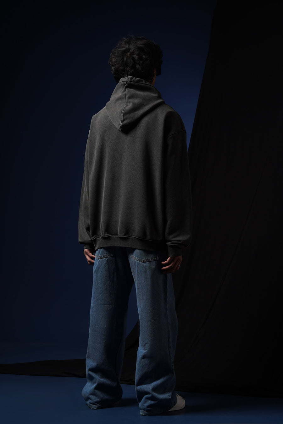 HARP ACID WASH HOODIE