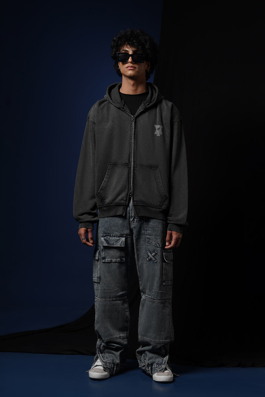 VITALITY ACID WASH HOODIE