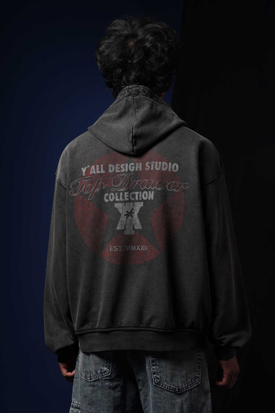 VITALITY ACID WASH HOODIE