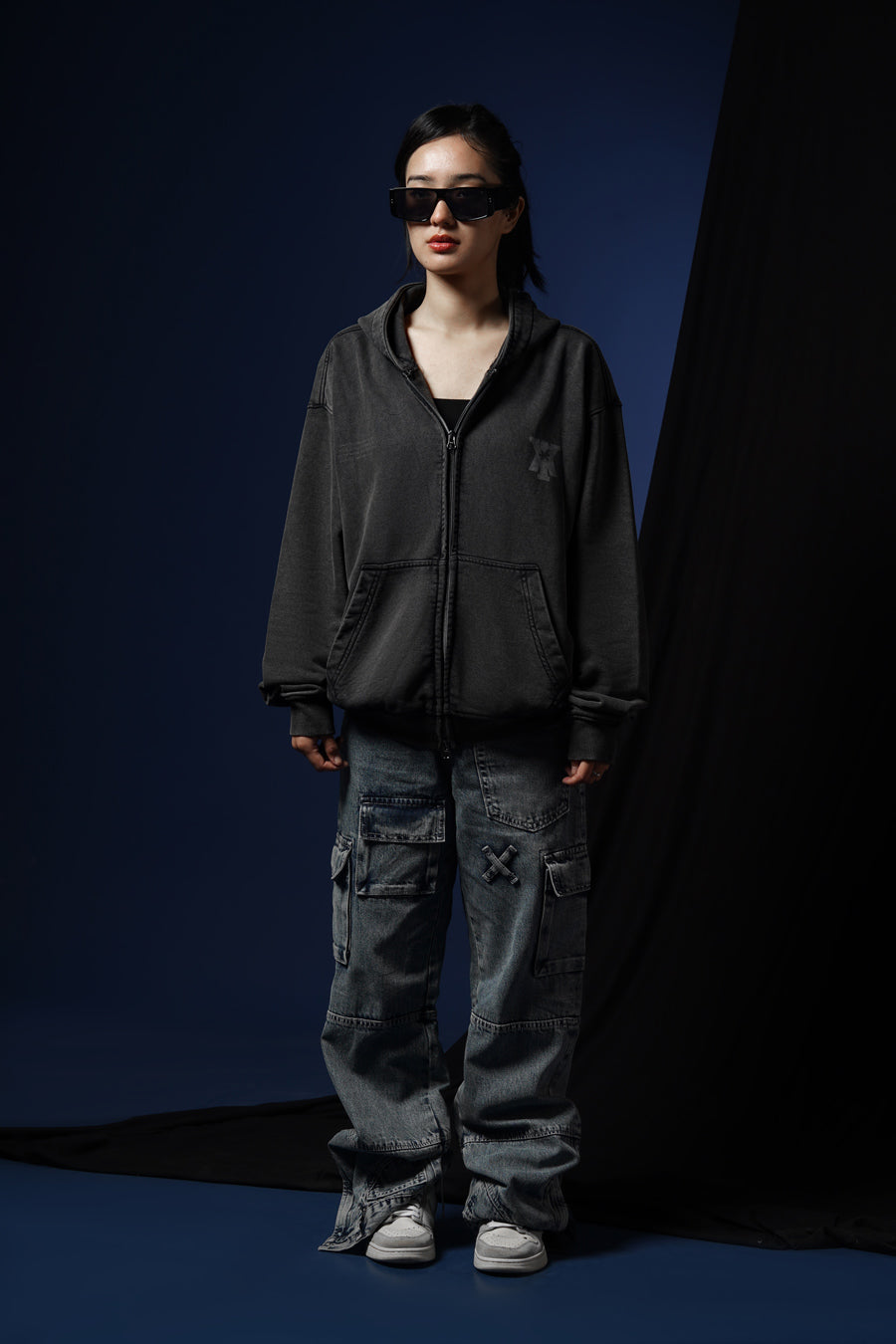 VITALITY ACID WASH HOODIE