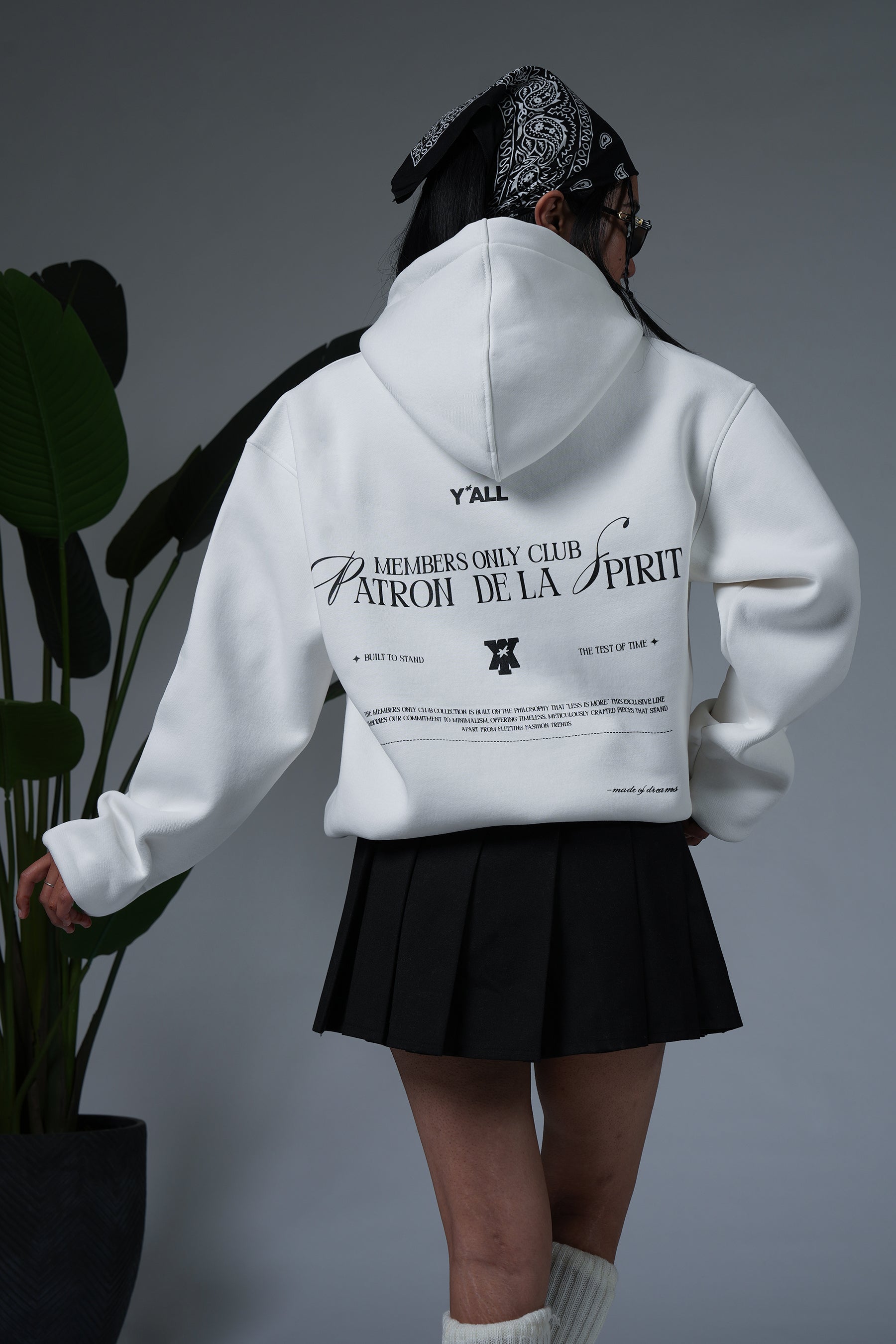MEMBERS ONLY CLUB 2026 - HOODIE OFF WHITE