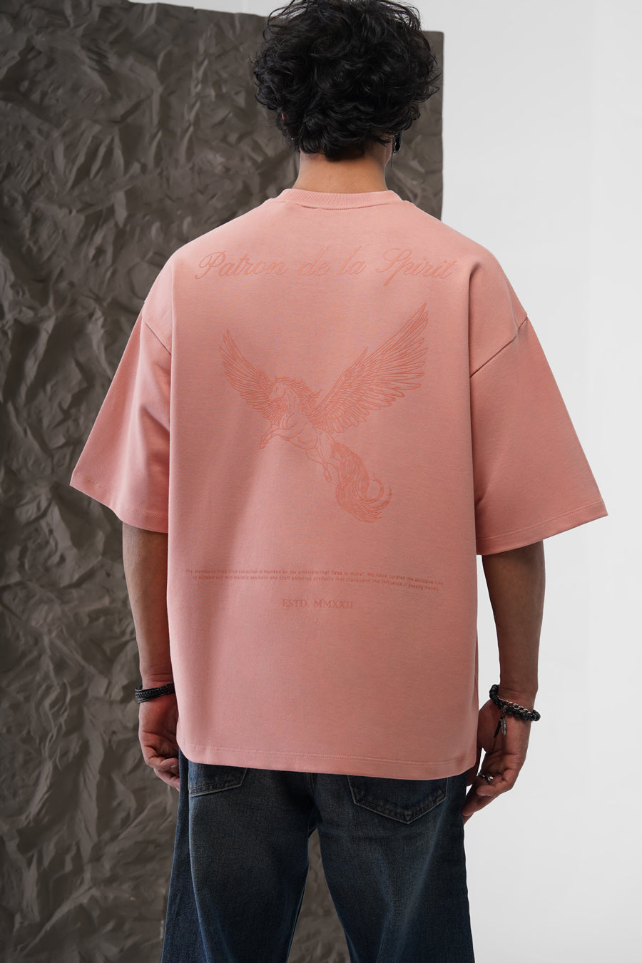 MEMBERS ONLY CLUB – TONAL SALMON PINK