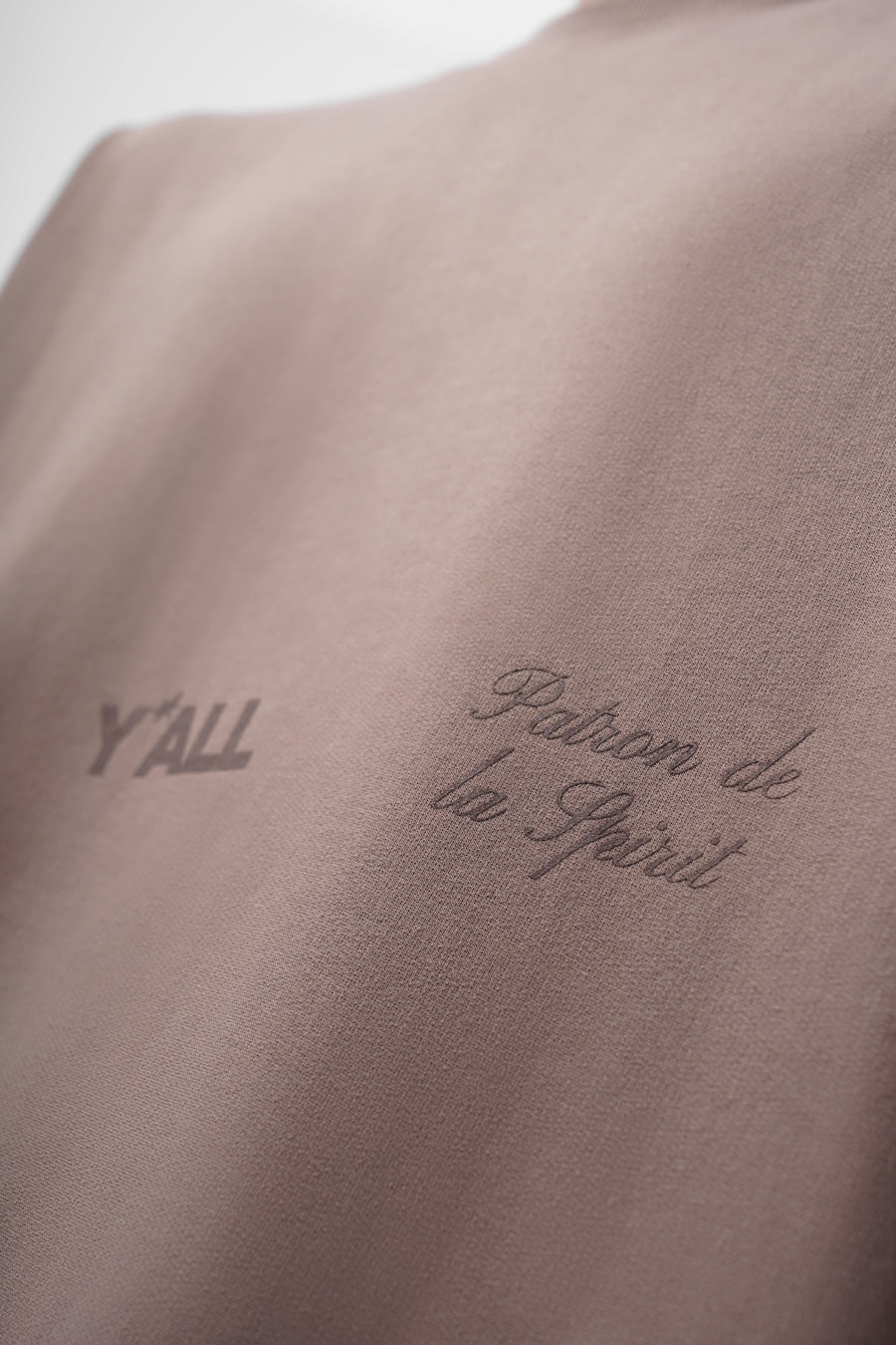 MEMBERS ONLY CLUB – TONAL PALE MAUVE