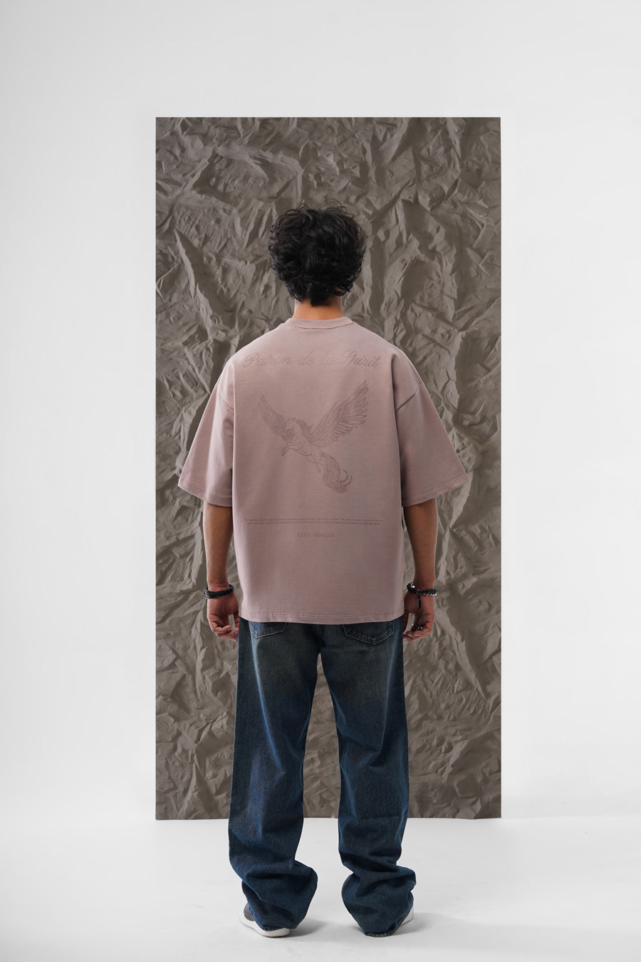 MEMBERS ONLY CLUB – TONAL PALE MAUVE