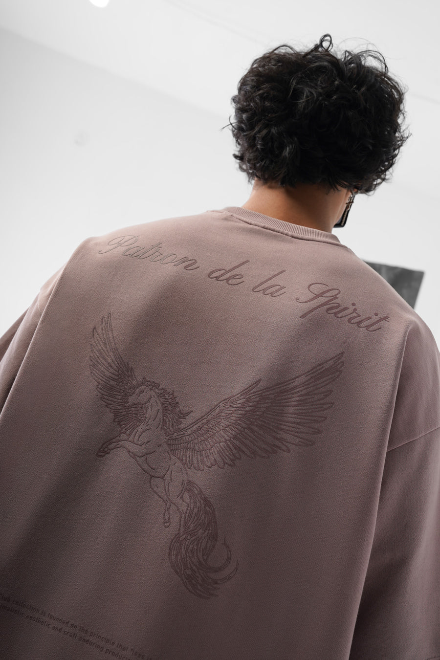 MEMBERS ONLY CLUB – TONAL PALE MAUVE