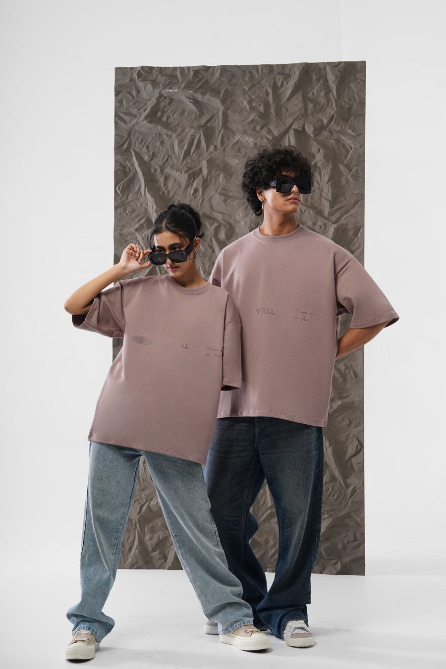 MEMBERS ONLY CLUB – TONAL PALE MAUVE