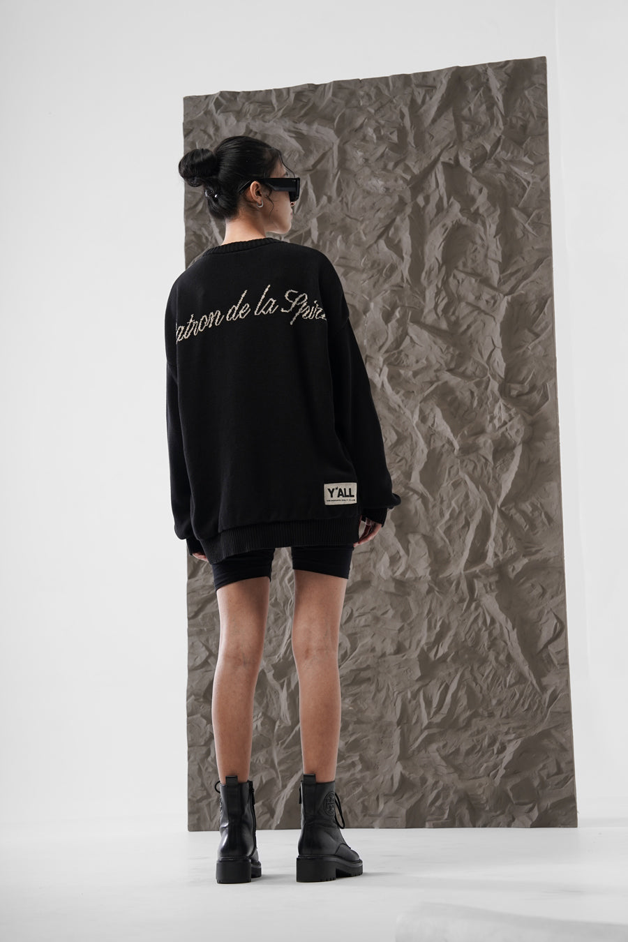 JET SET SWEATER – BLACK