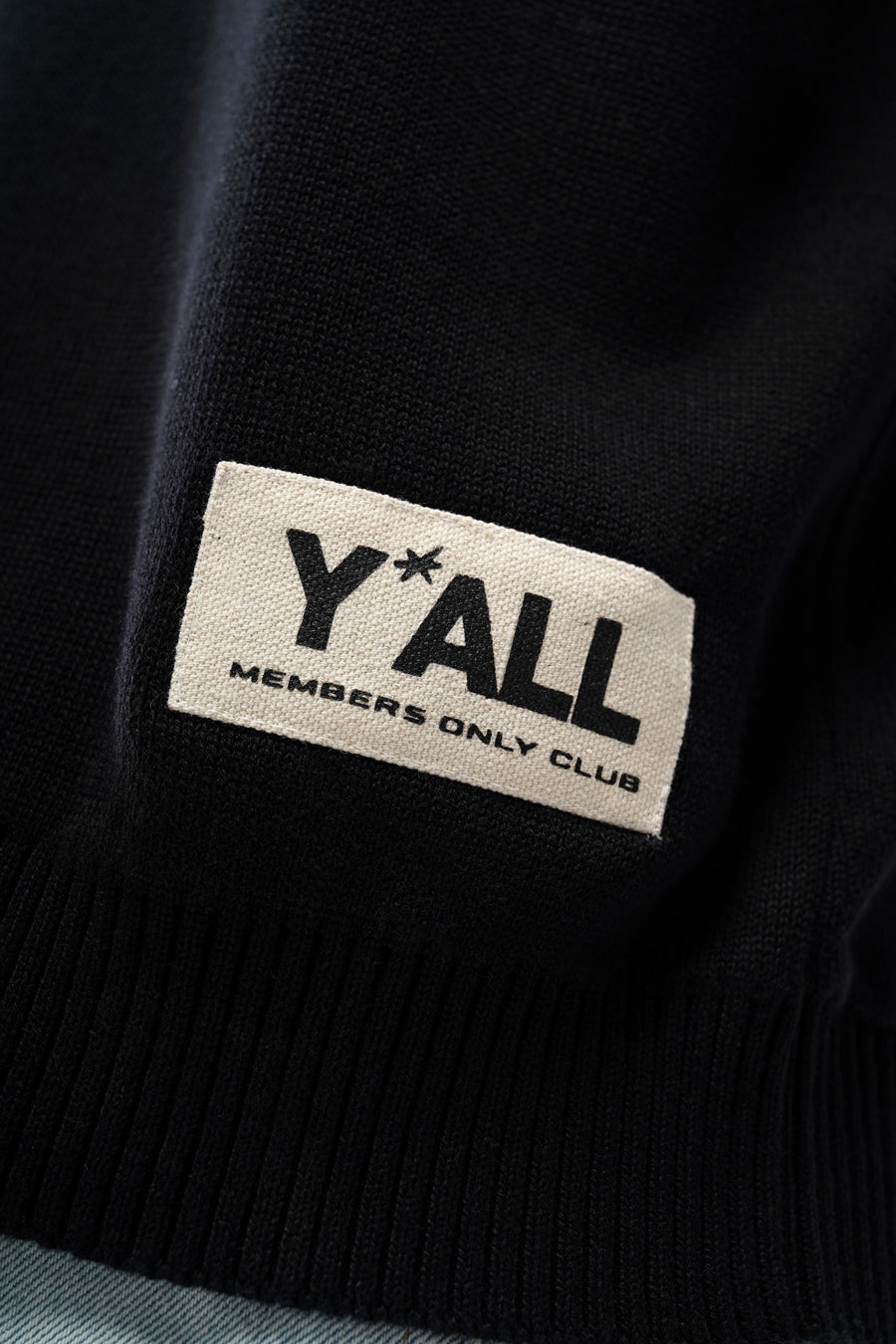 JET SET SWEATER – BLACK