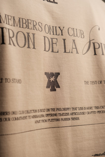 MEMBERS ONLY CLUB 2026 BEIGE