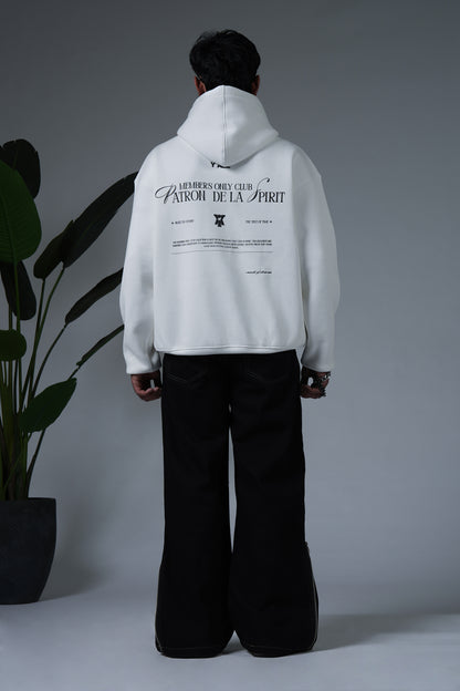 MEMBERS ONLY CLUB 2026 - HOODIE OFF WHITE
