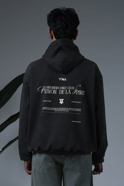 MEMBERS ONLY CLUB 2026 - HOODIE ACID WASH