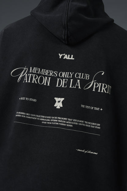 MEMBERS ONLY CLUB 2026 - HOODIE ACID WASH