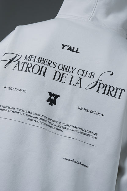 MEMBERS ONLY CLUB 2026 - HOODIE OFF WHITE