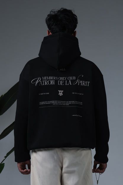 MEMBERS ONLY CLUB 2026 - HOODIE BLACK