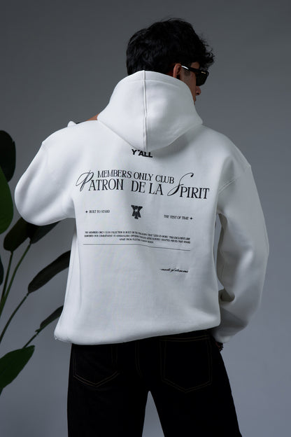 MEMBERS ONLY CLUB 2026 - HOODIE OFF WHITE