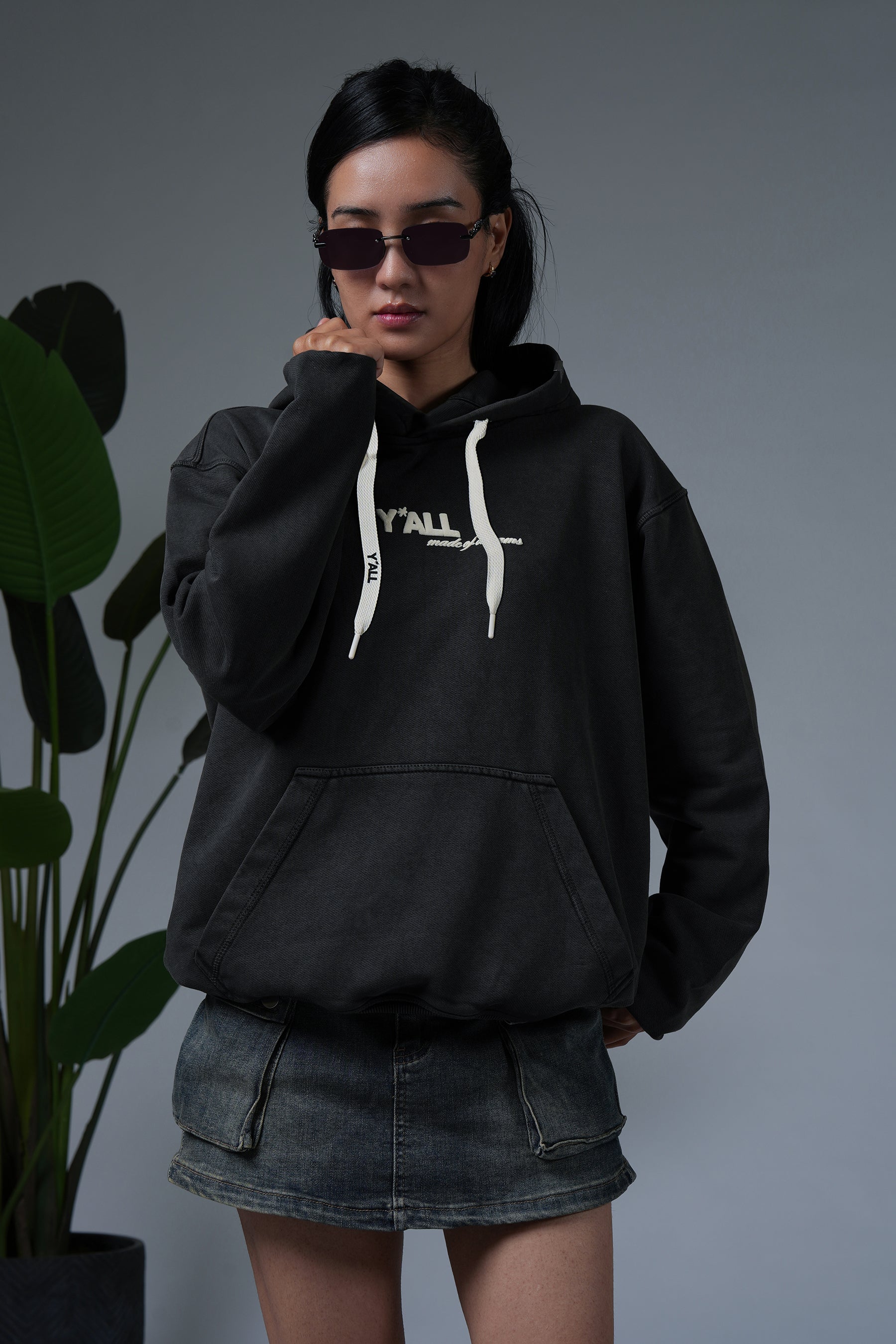 MEMBERS ONLY CLUB 2026 - HOODIE ACID WASH