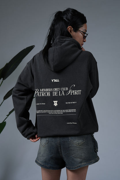 MEMBERS ONLY CLUB 2026 - HOODIE ACID WASH