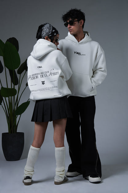 MEMBERS ONLY CLUB 2026 - HOODIE OFF WHITE