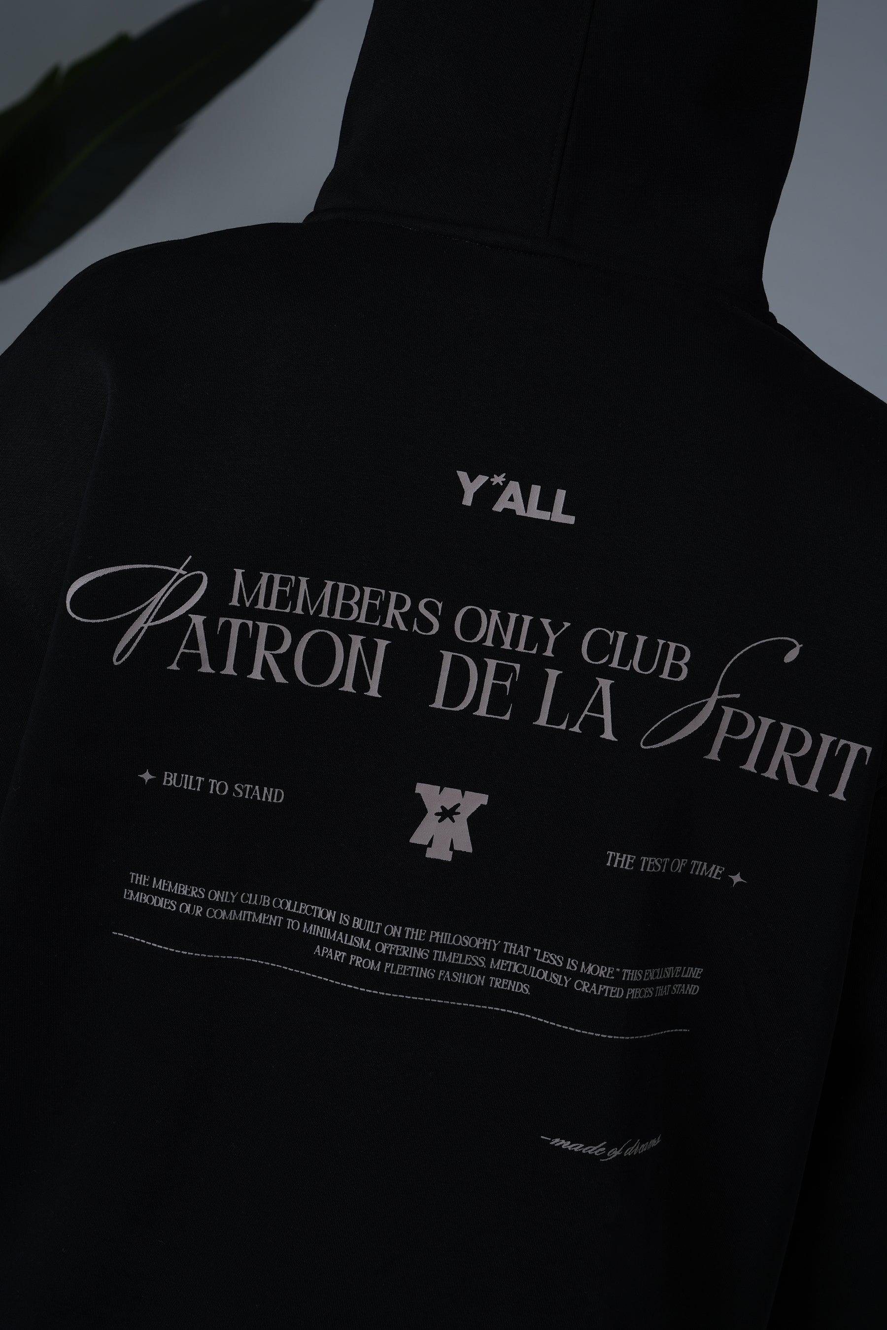 MEMBERS ONLY CLUB 2026 - HOODIE BLACK