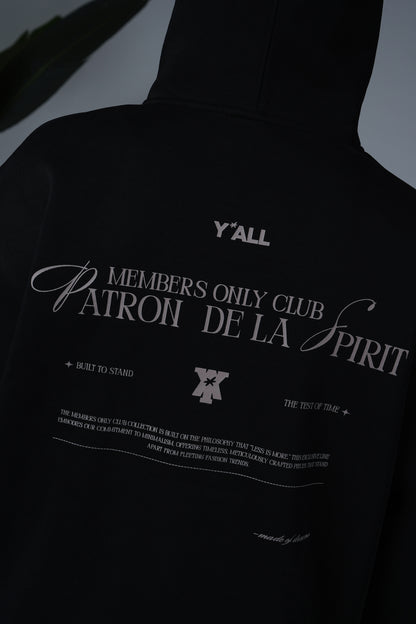 MEMBERS ONLY CLUB 2026 - HOODIE BLACK